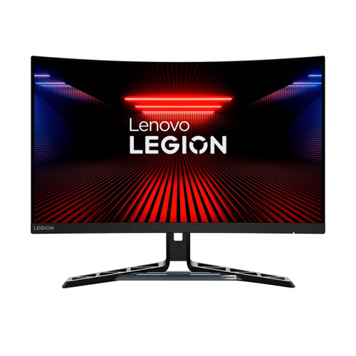 Lenovo Monitor Legion R27fc-30 Gaming Curved Monitor, 27" FHD VA Display, Up to 280Hz Refresh Rate, 0.5ms (MPRT) Response Time, 1500R Curvature, FreeSync, Adaptive Sync & G-Sync Compatible, Black